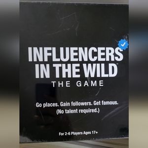 Influencers in the Wild The Game Social Media Board Game for 2-6 Players New